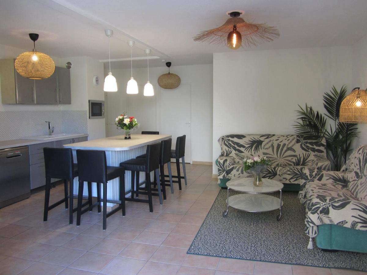 Appartement Les Cigales Rez De Jardin A 10Mn Des Plus Belles Plages Йер Экстерьер фото